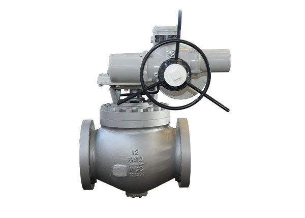 12" 600磅 电动硬密封耐磨C型球阀